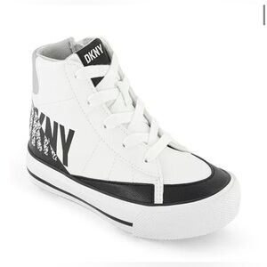 DKNY Big Girls Hannah Leena High Top Sneaker